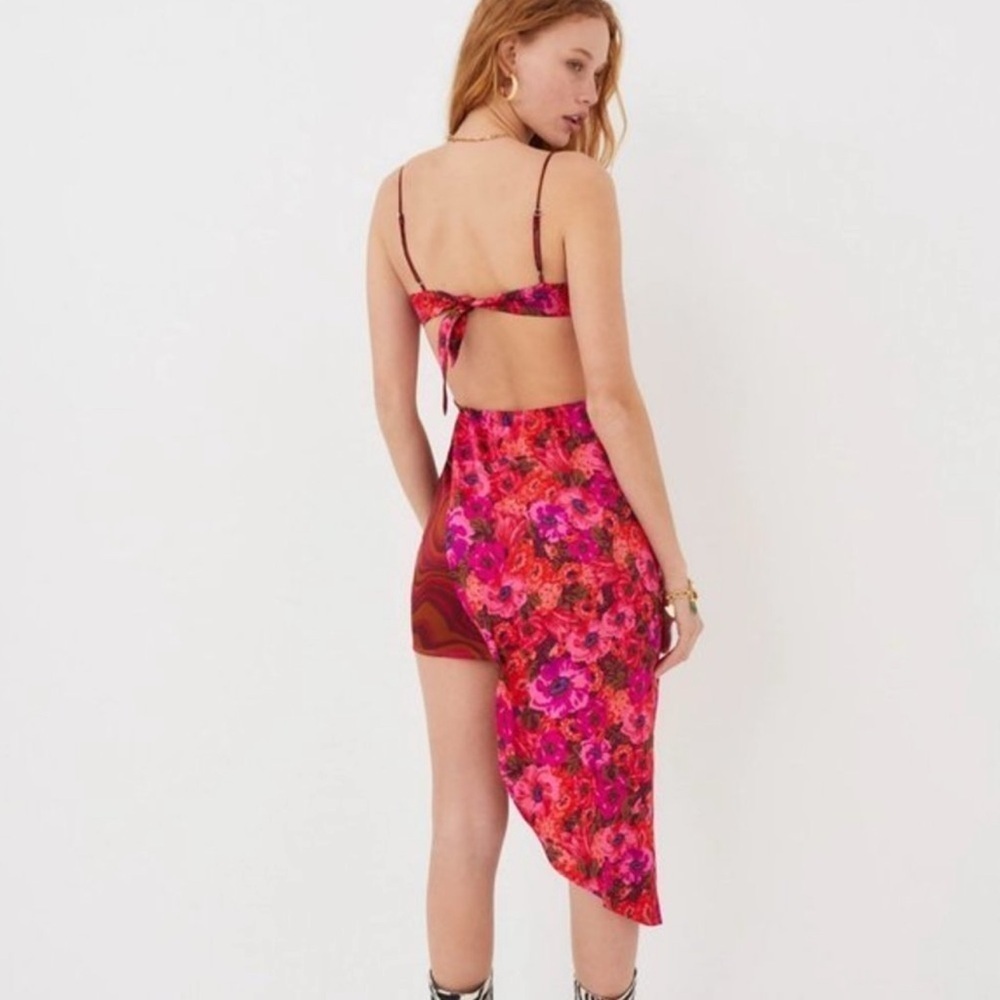 For love and lemons Rita floral midi dress - Picture 2 of 10